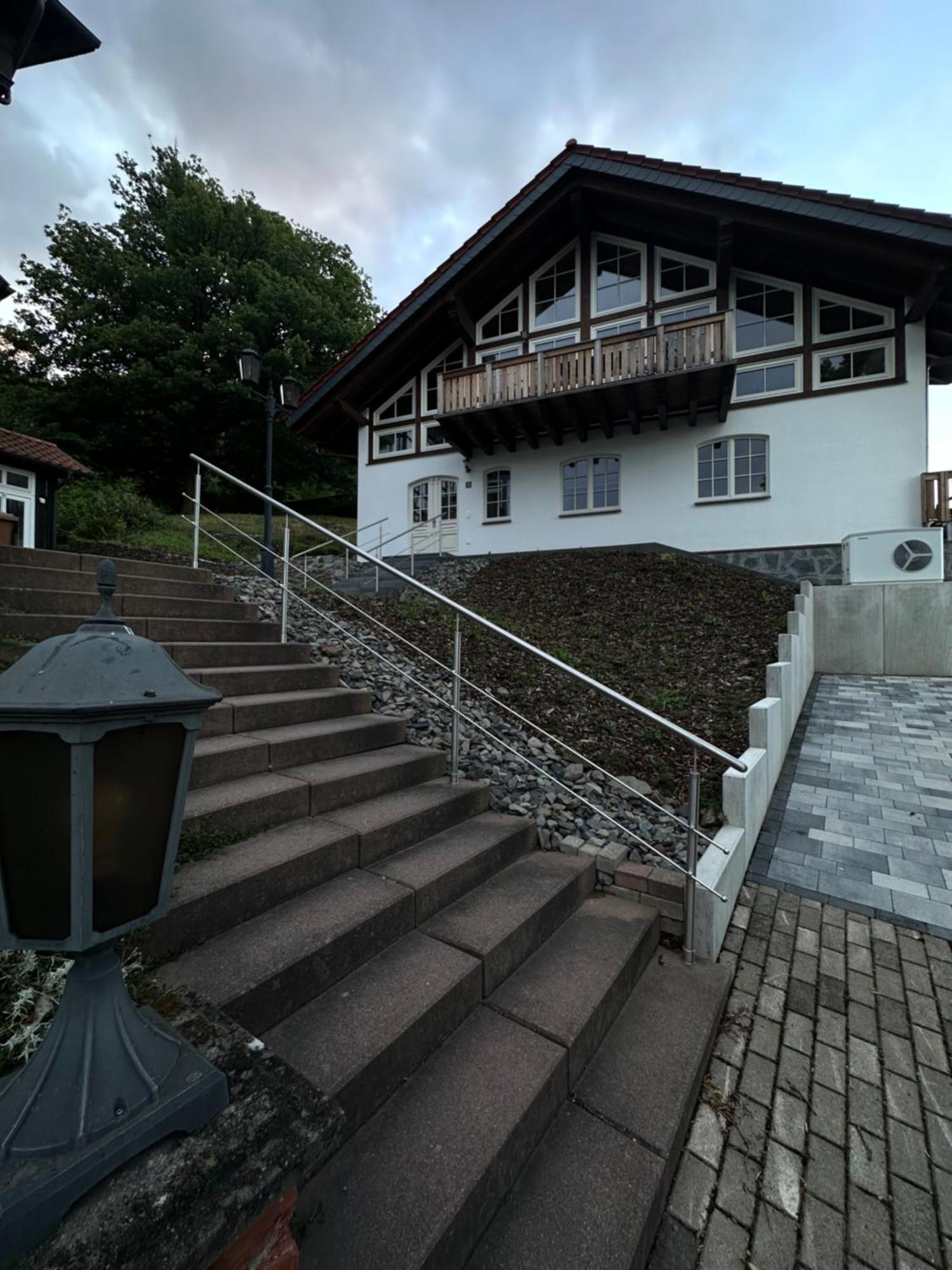 Ferienwohnung Blick Thyratal Stolberg (Harz) Exterior foto
