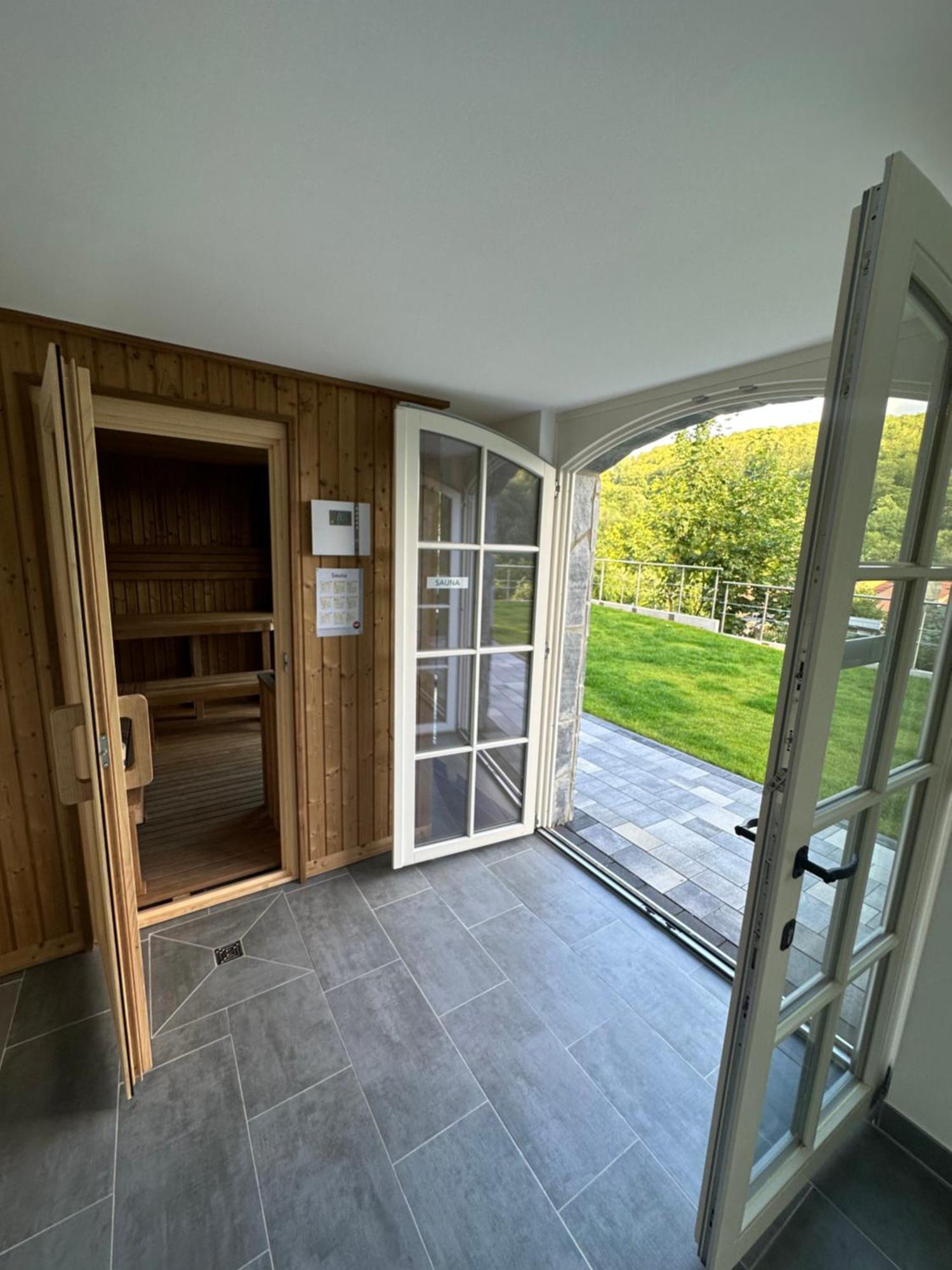 Ferienwohnung Blick Thyratal Stolberg (Harz) Exterior foto